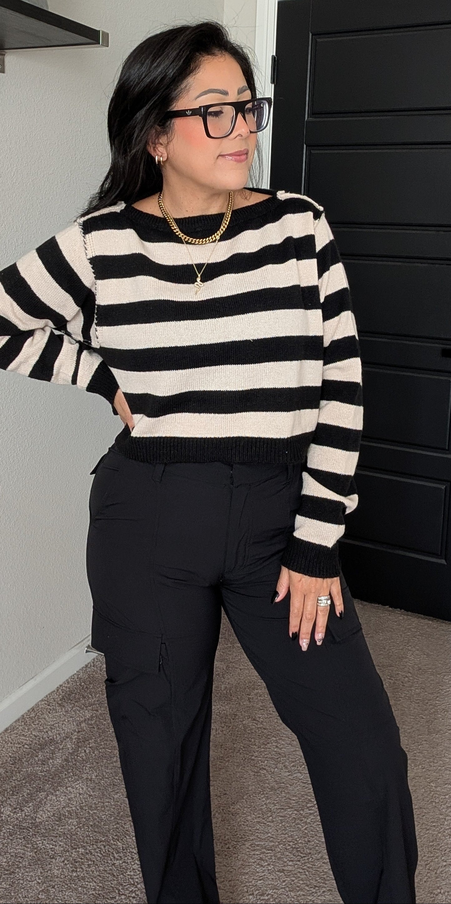 Stripe a Pose Sweater