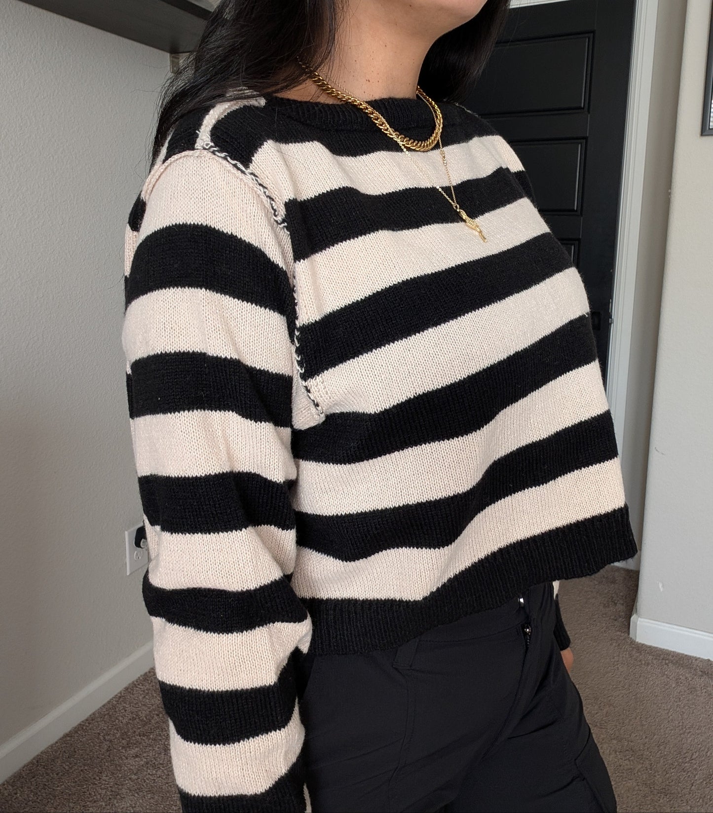 Stripe a Pose Sweater