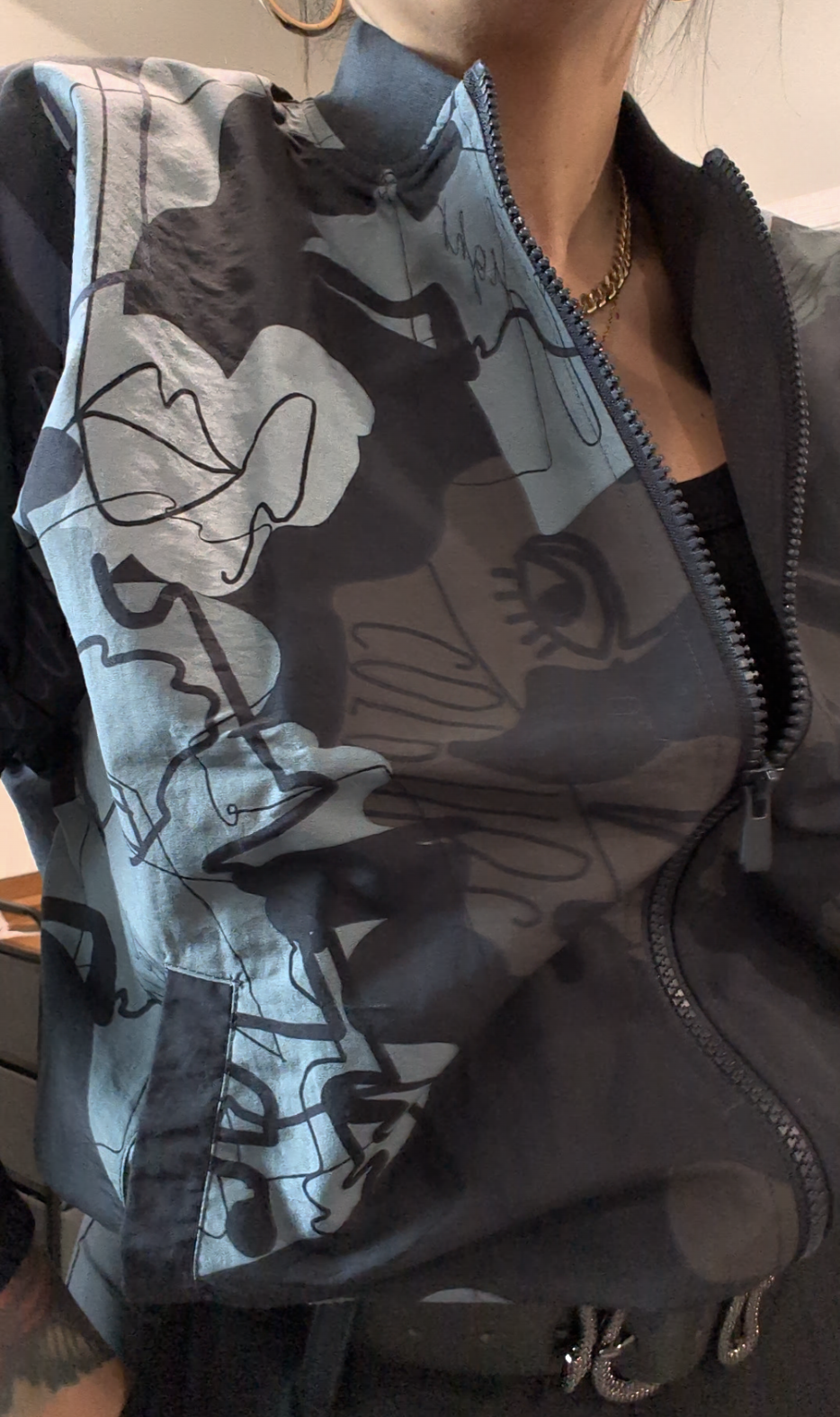 Graffiti Bomber Jacket