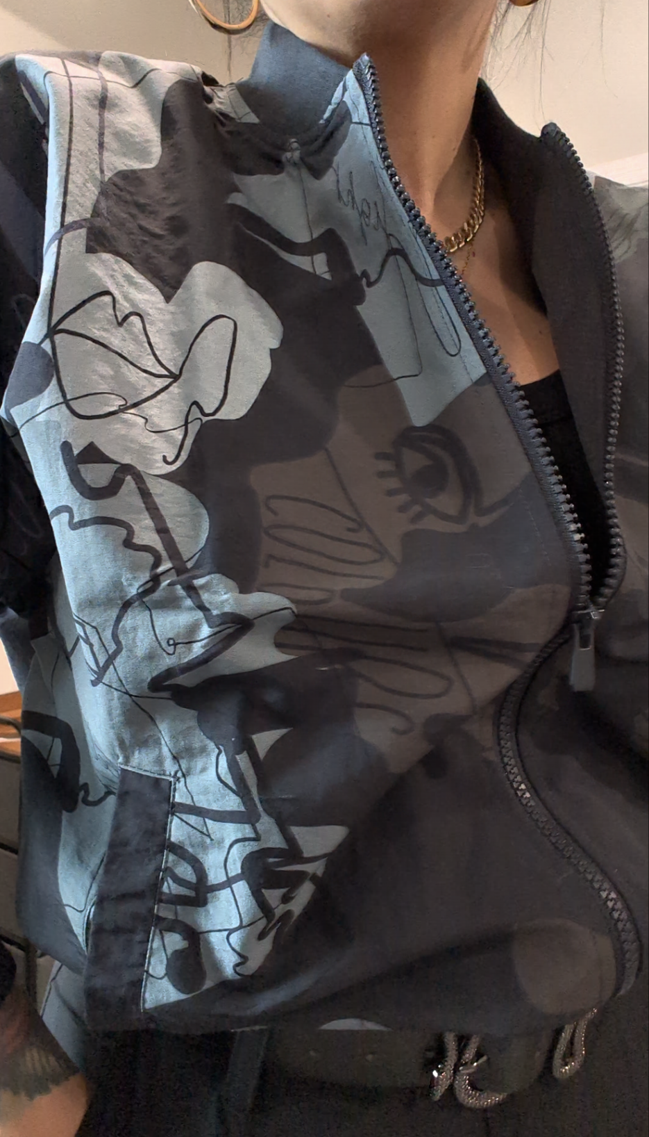 Graffiti Bomber Jacket