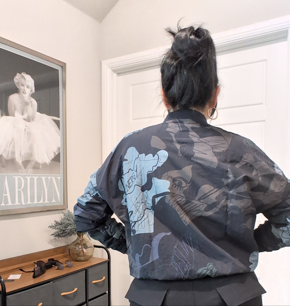 Graffiti Bomber Jacket