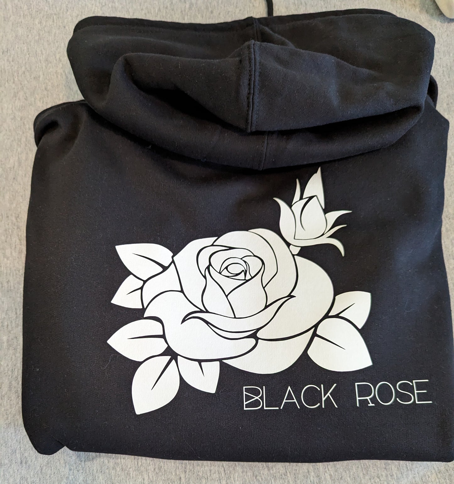 Black Rose Premium Hoodie