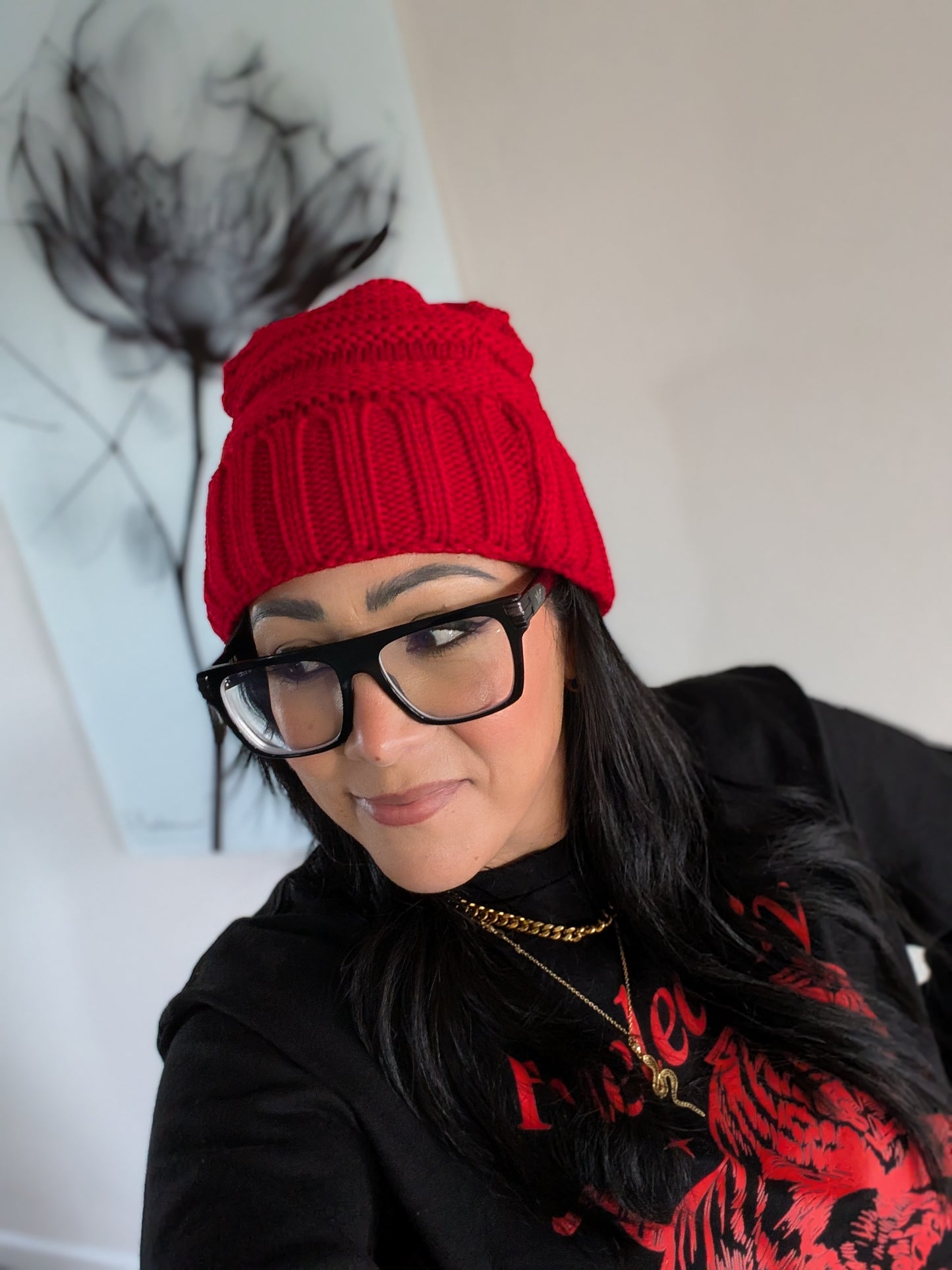 Crochet Knit Beanie
