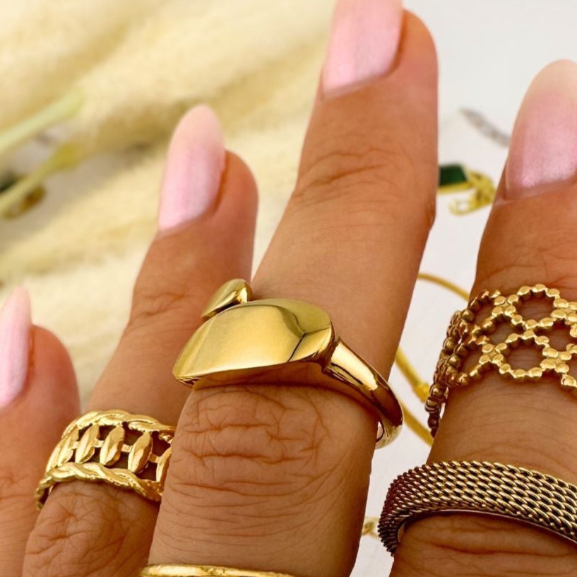 The Rae Gold Ring