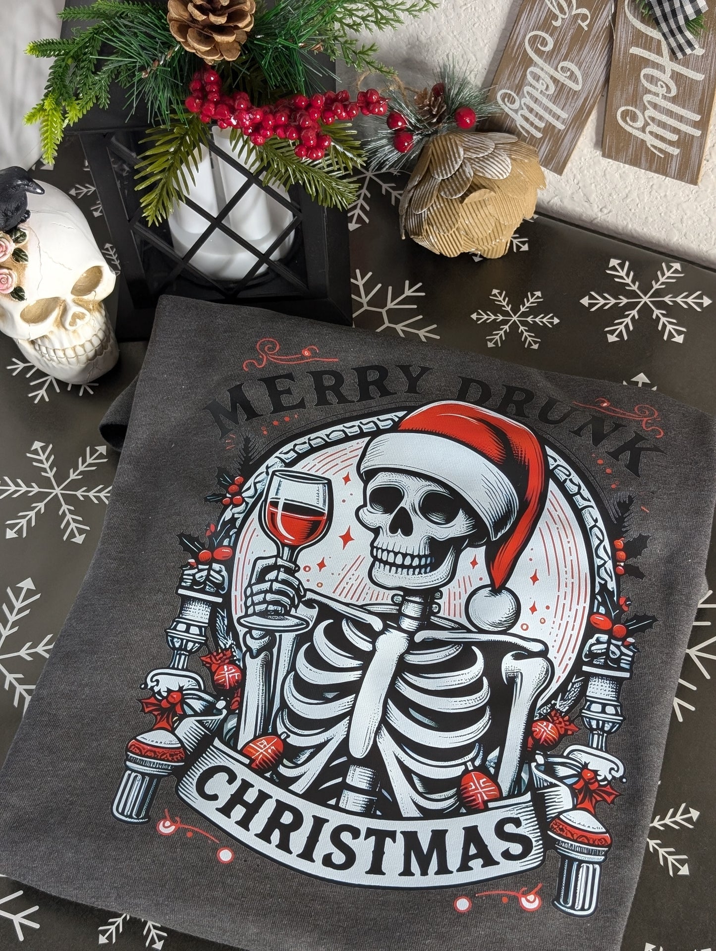 Merry Drunk Christmas Tshirt