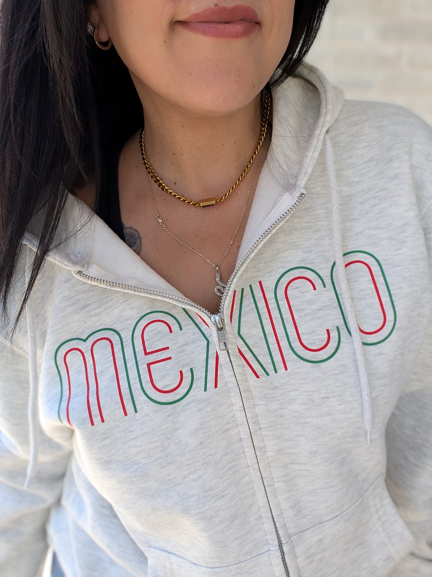 Mexico Zip Up Hoodie