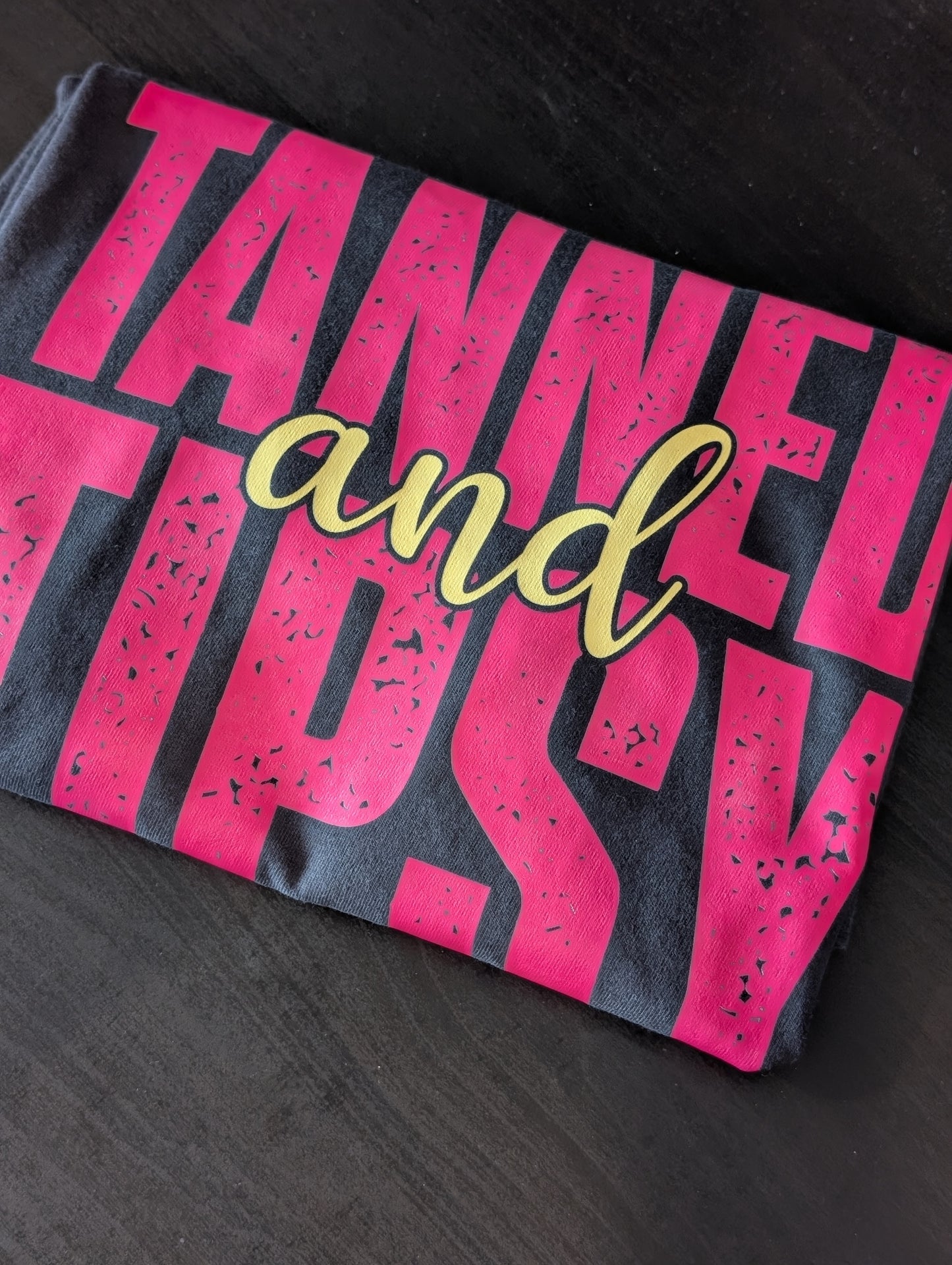 Tanned & Tipsy Tee