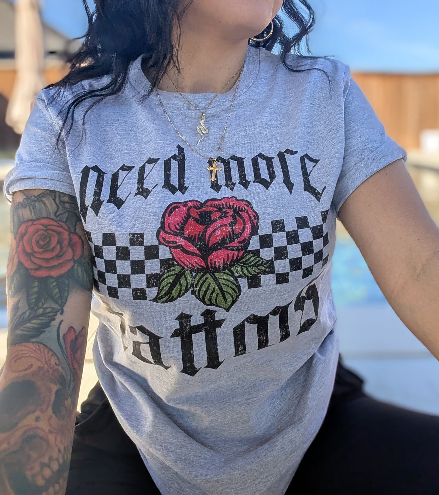 Need more tattoos tee