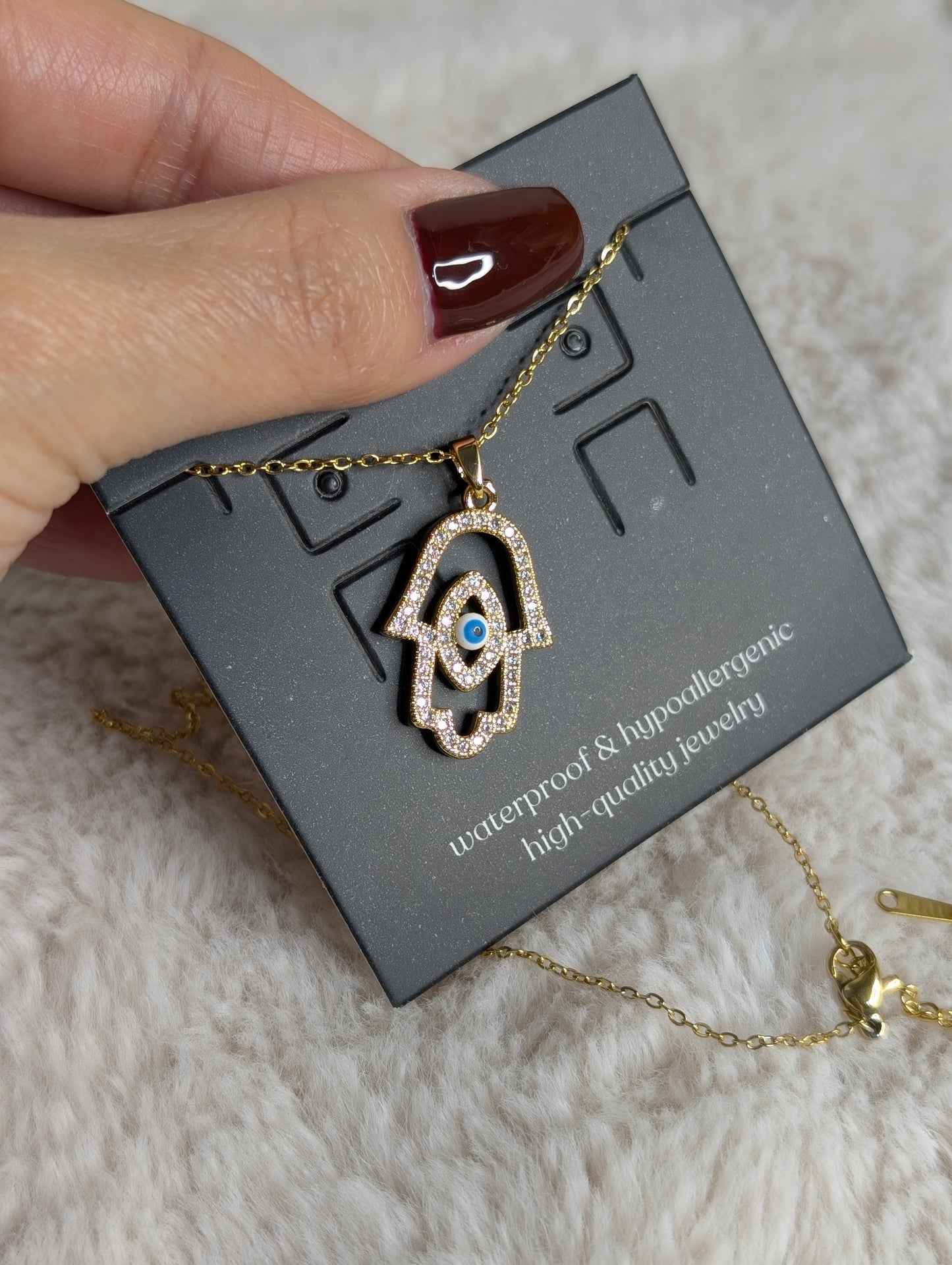 Evil Eye Gold Necklace