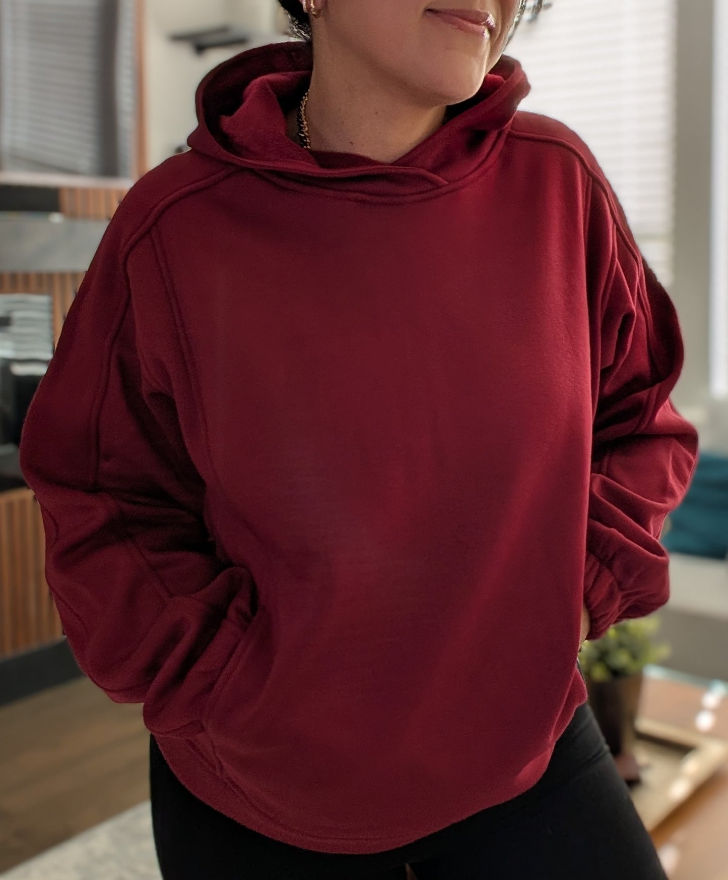 Lux cuffed Hoodie