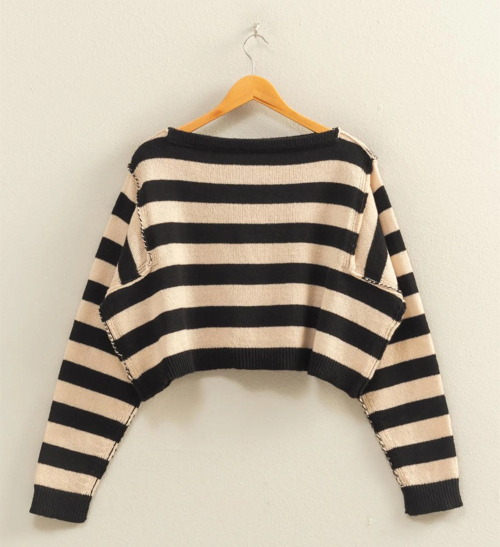 Stripe a Pose Sweater