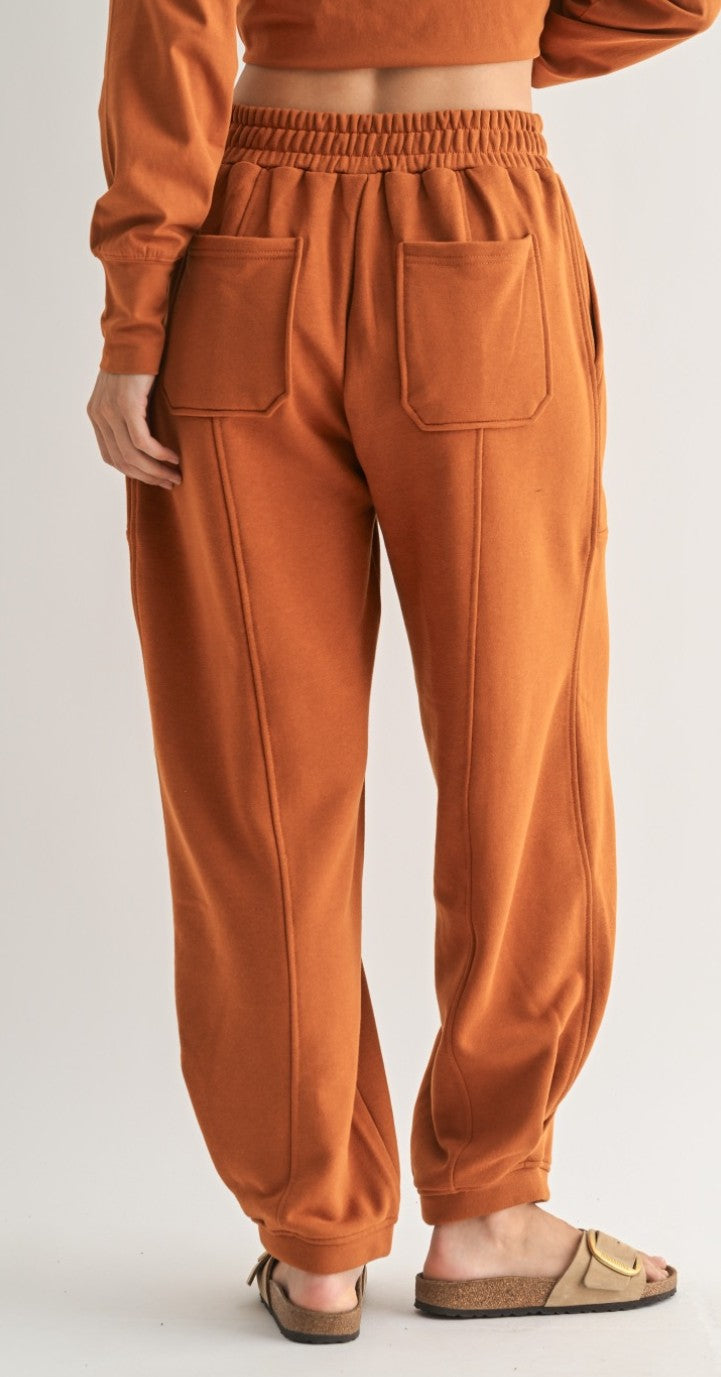 Dune Drift Cotton Blend Lounge Jogger