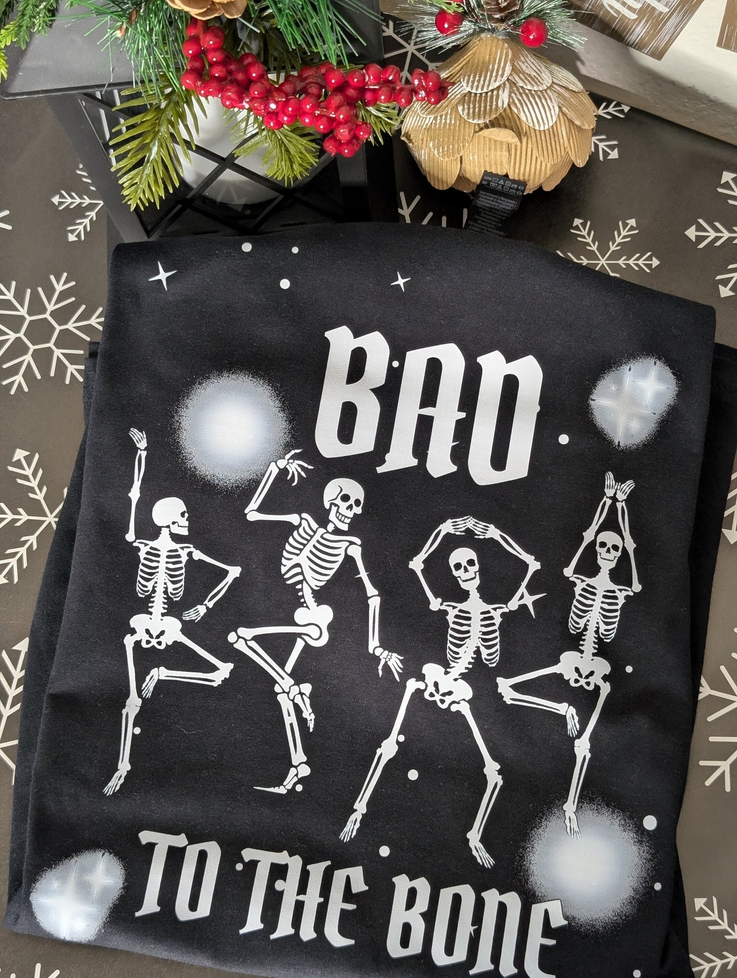 Bad to the Bone tee