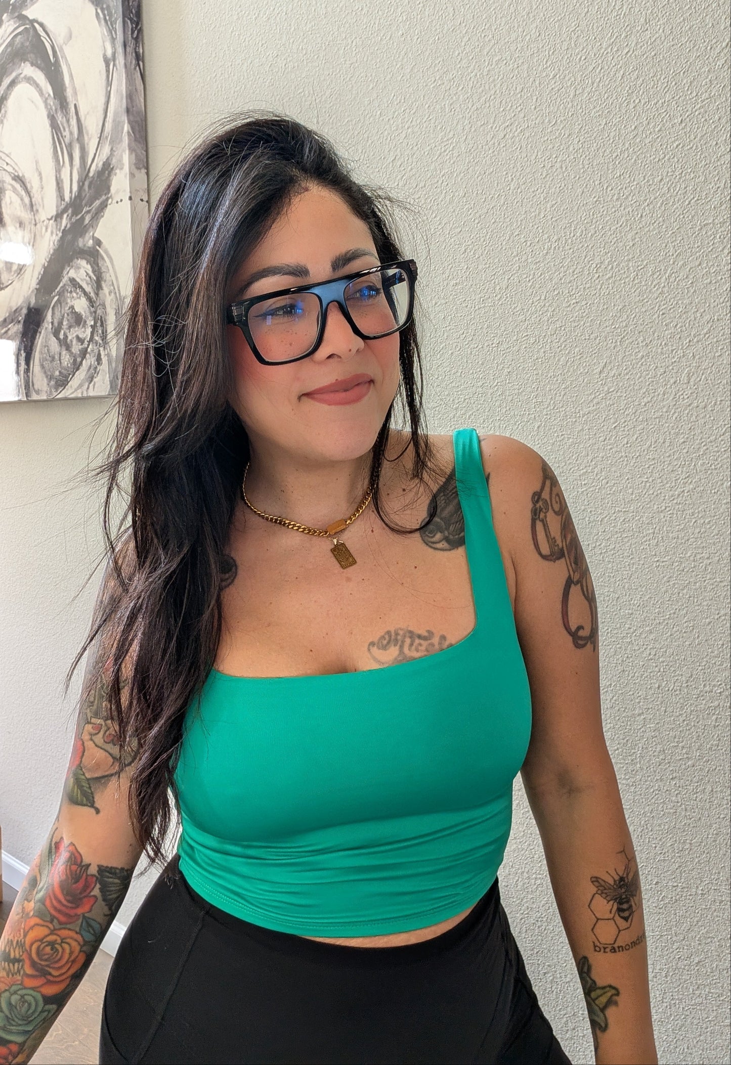 StarBurst square neck tank