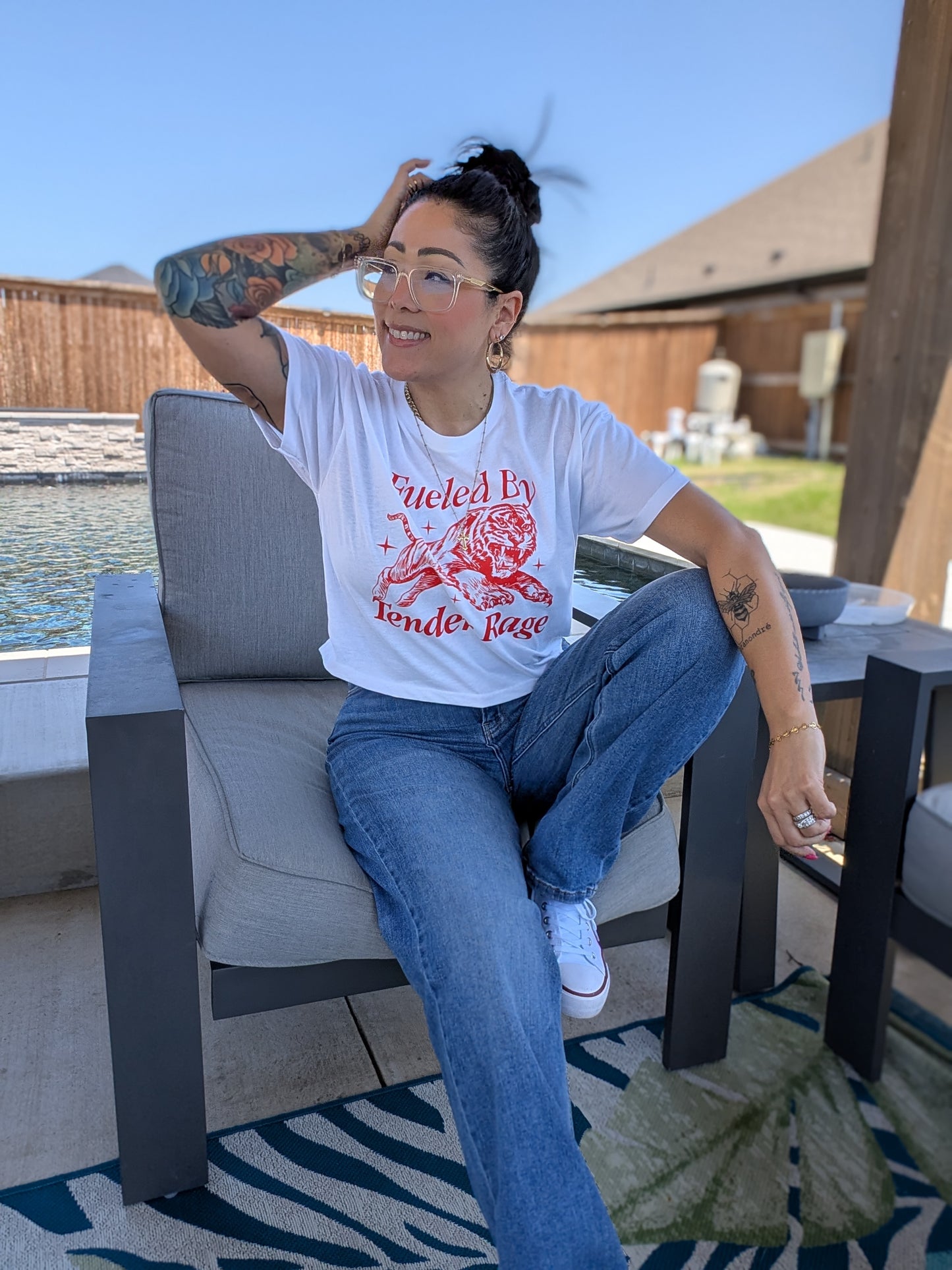 Fueled by Tender Rage Tee