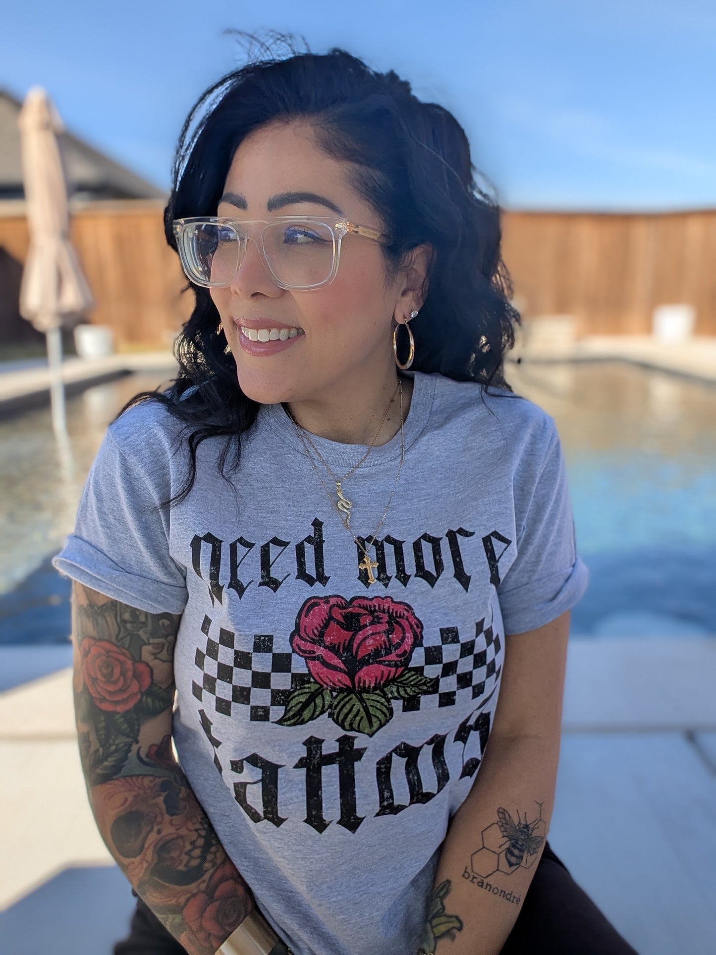 Need more tattoos tee