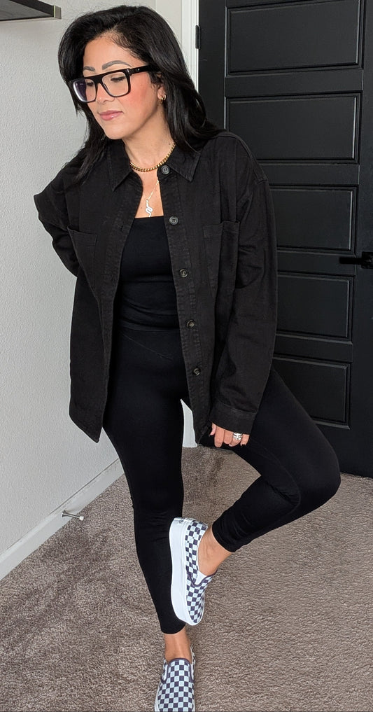 The Boyfriend Luxe Shacket
