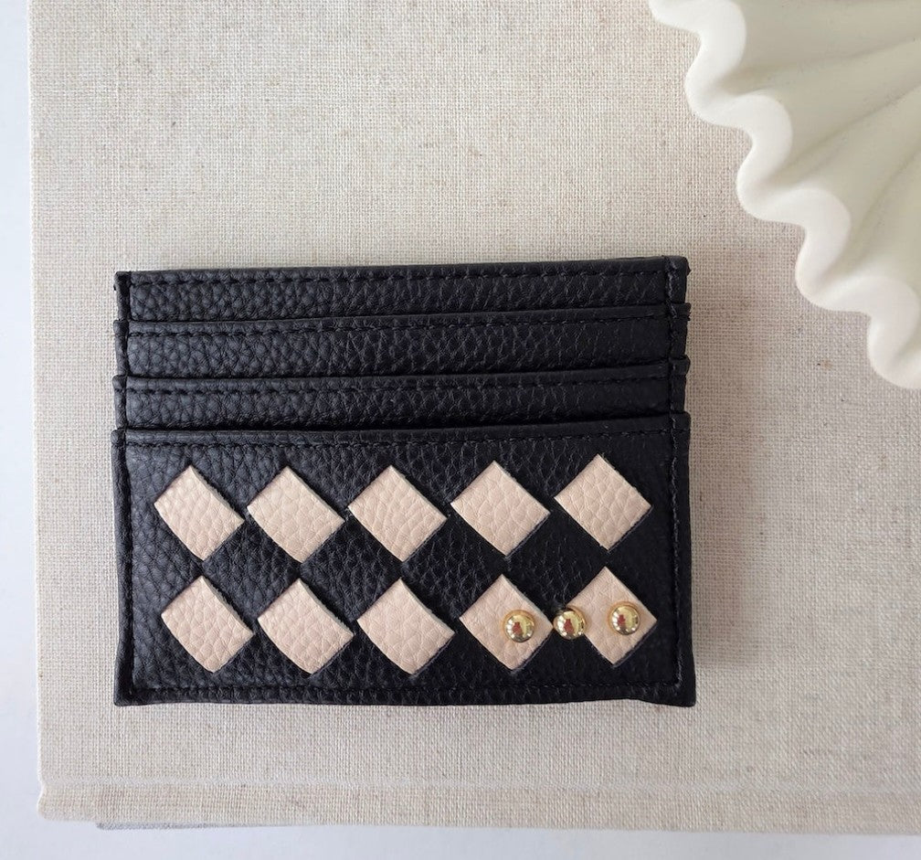 Mariah Woven Card Wallet