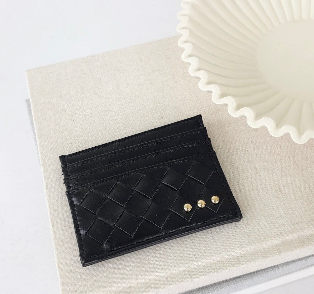 Mariah Woven Card Wallet