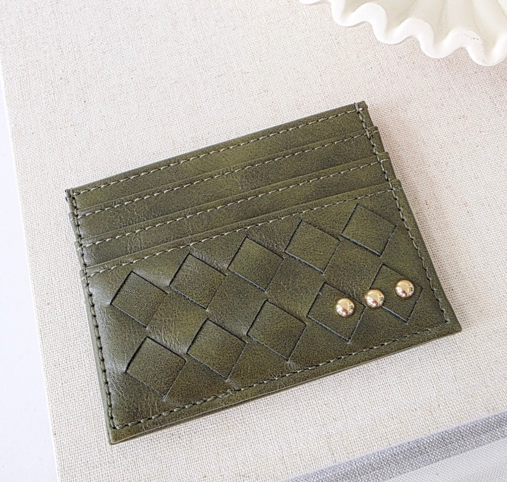 Mariah Woven Card Wallet