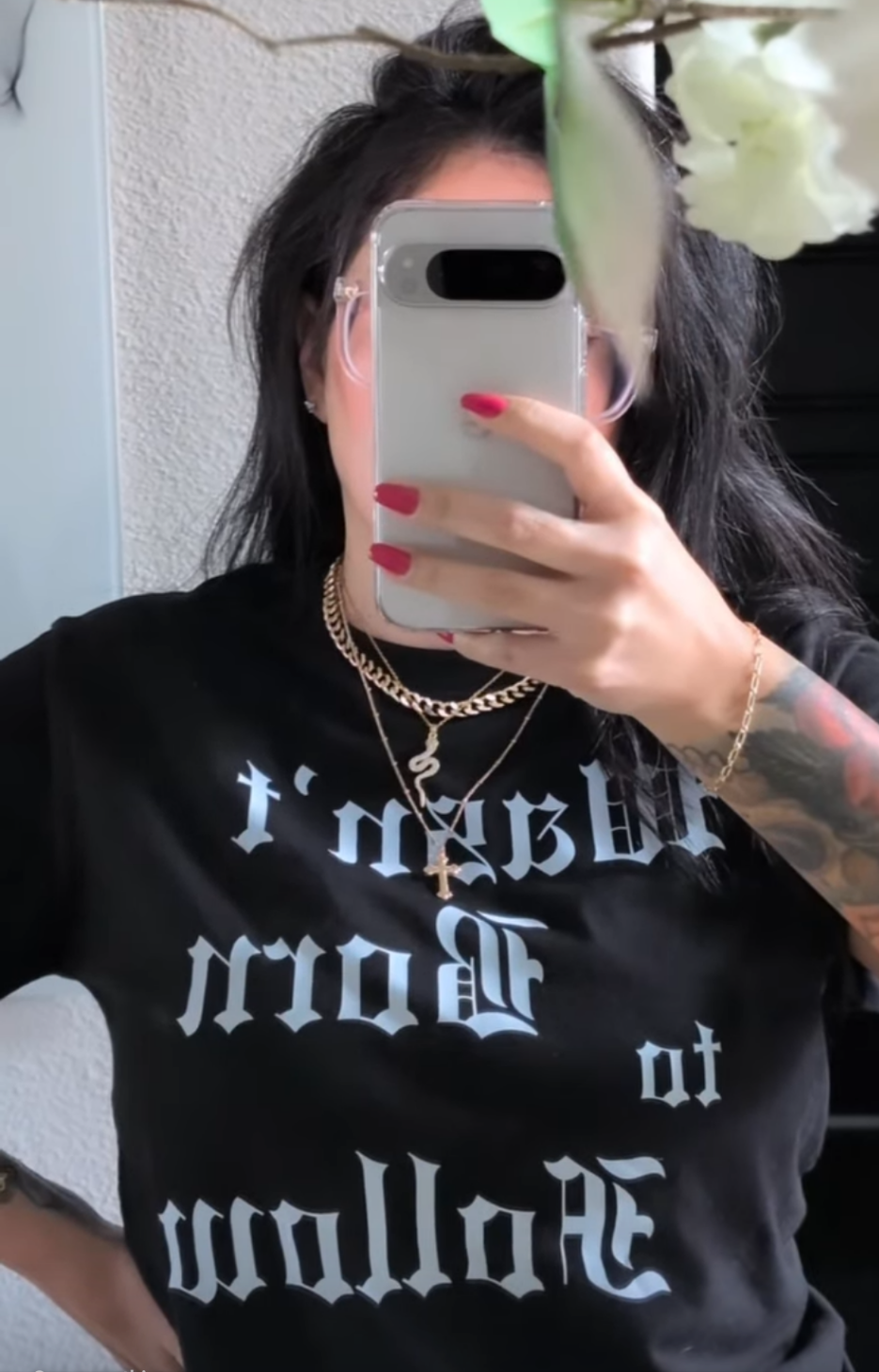 Wasn't Born to Follow tee