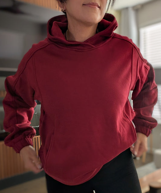 Lux cuffed Hoodie