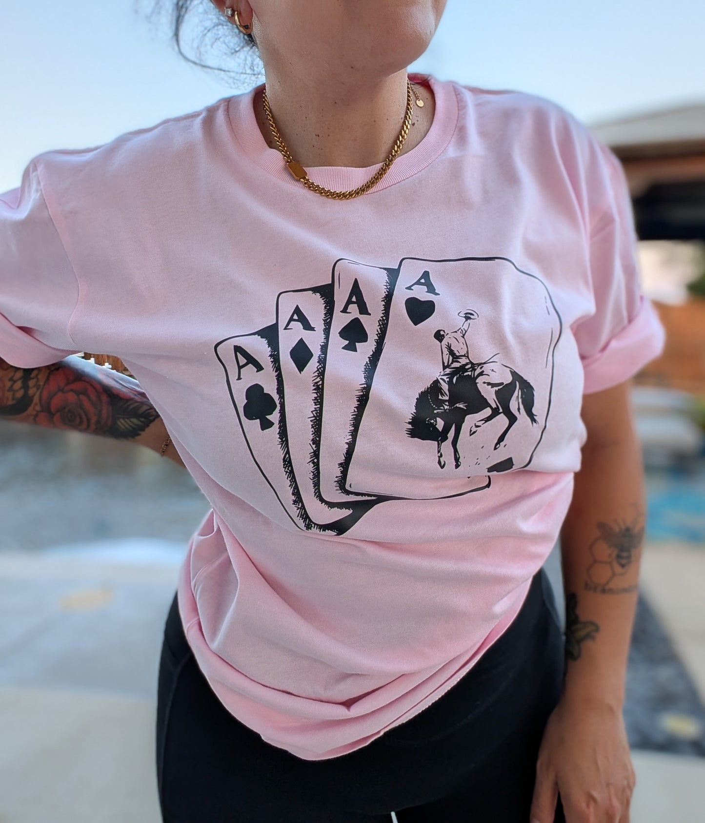 Cowboy Aces Tee