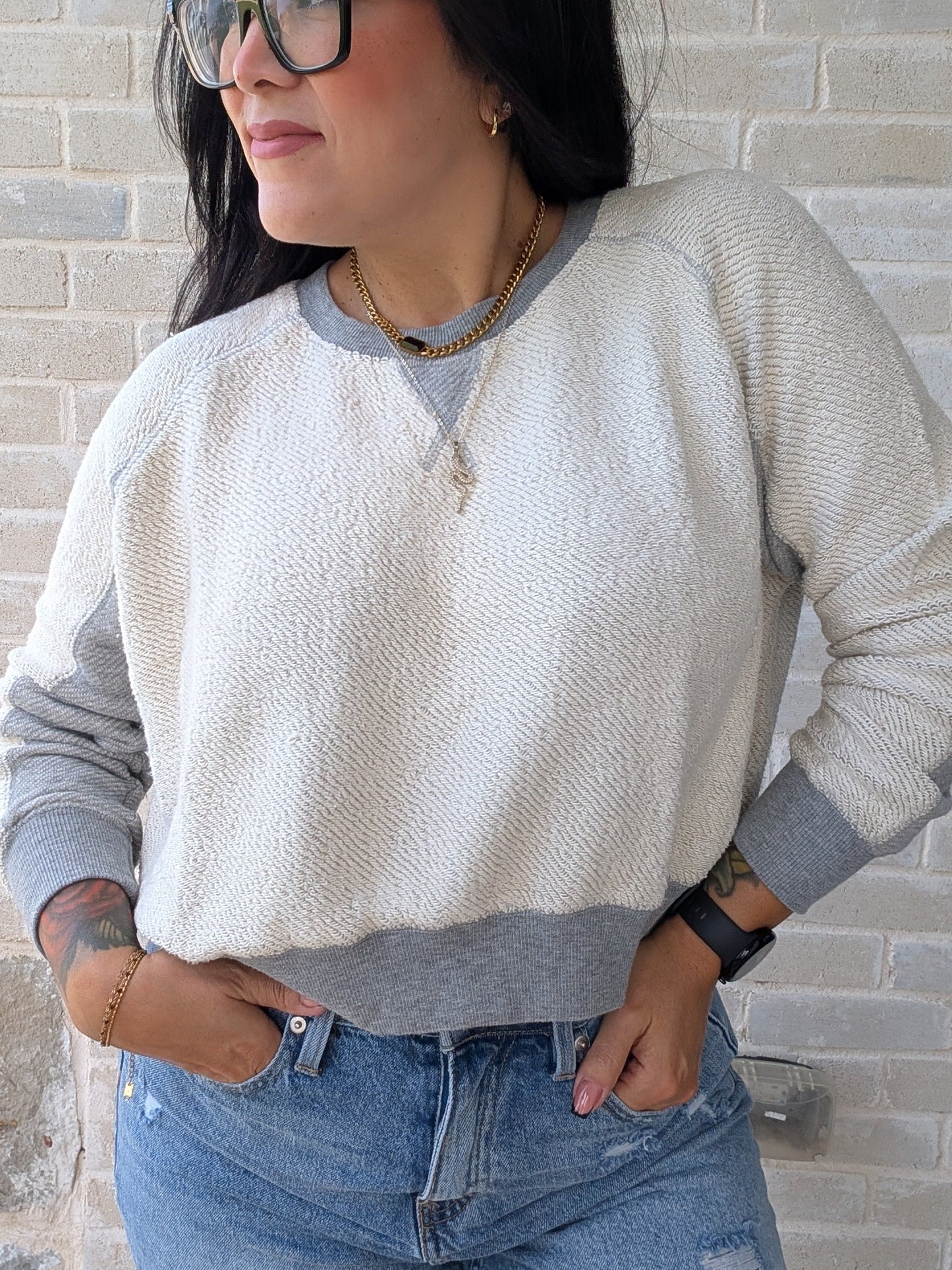 Driftwood Crewneck