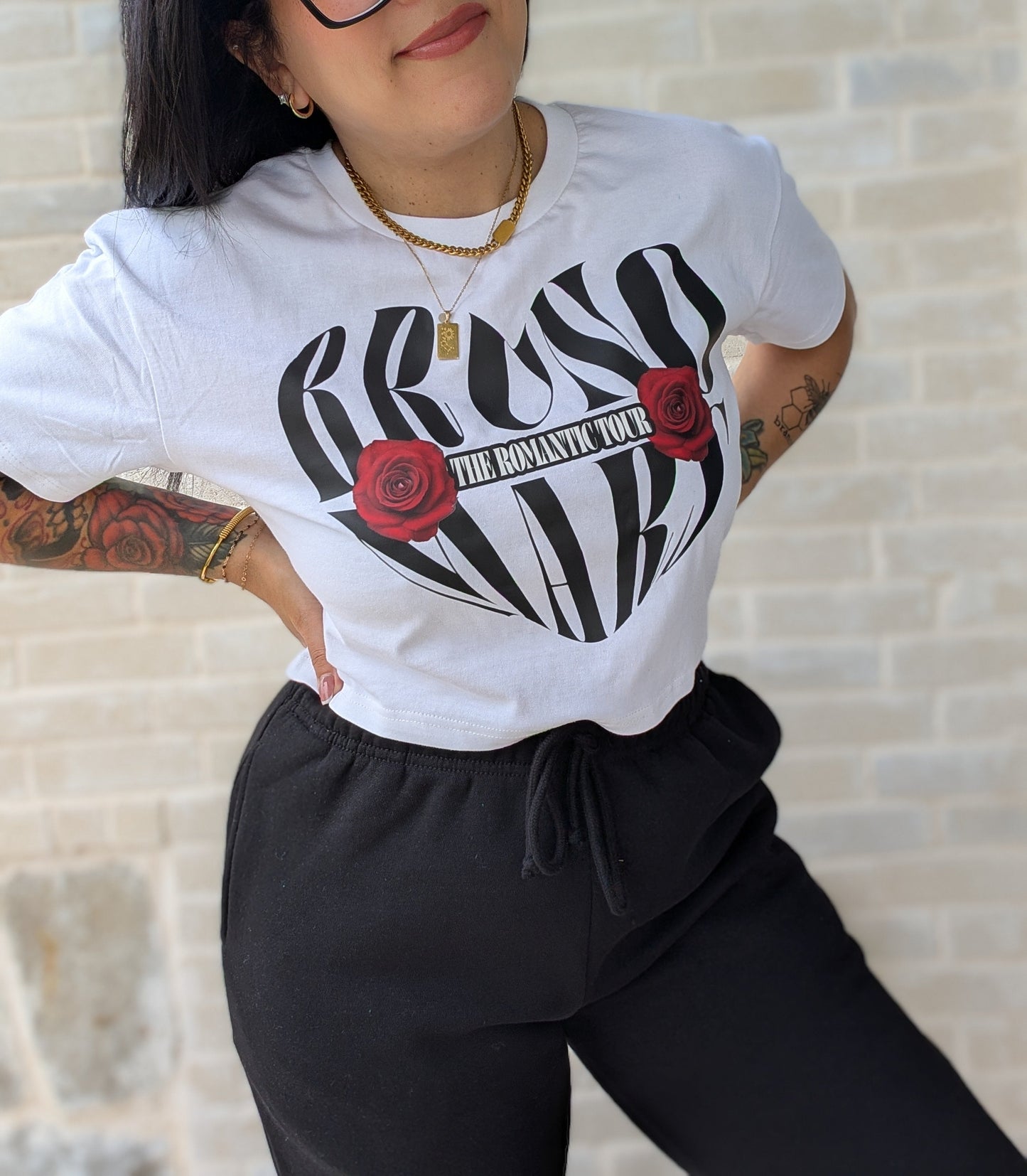 Bruno Mars Romantic Tour tee