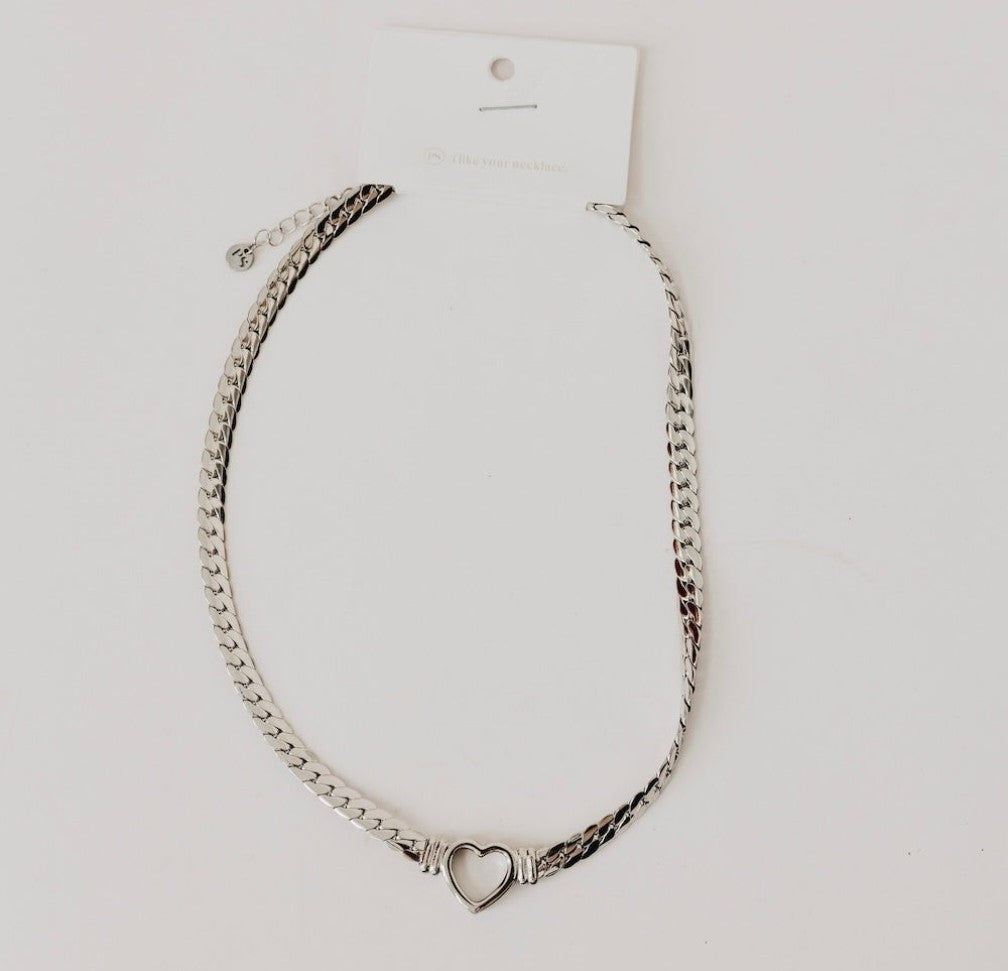 Open Heart Necklace