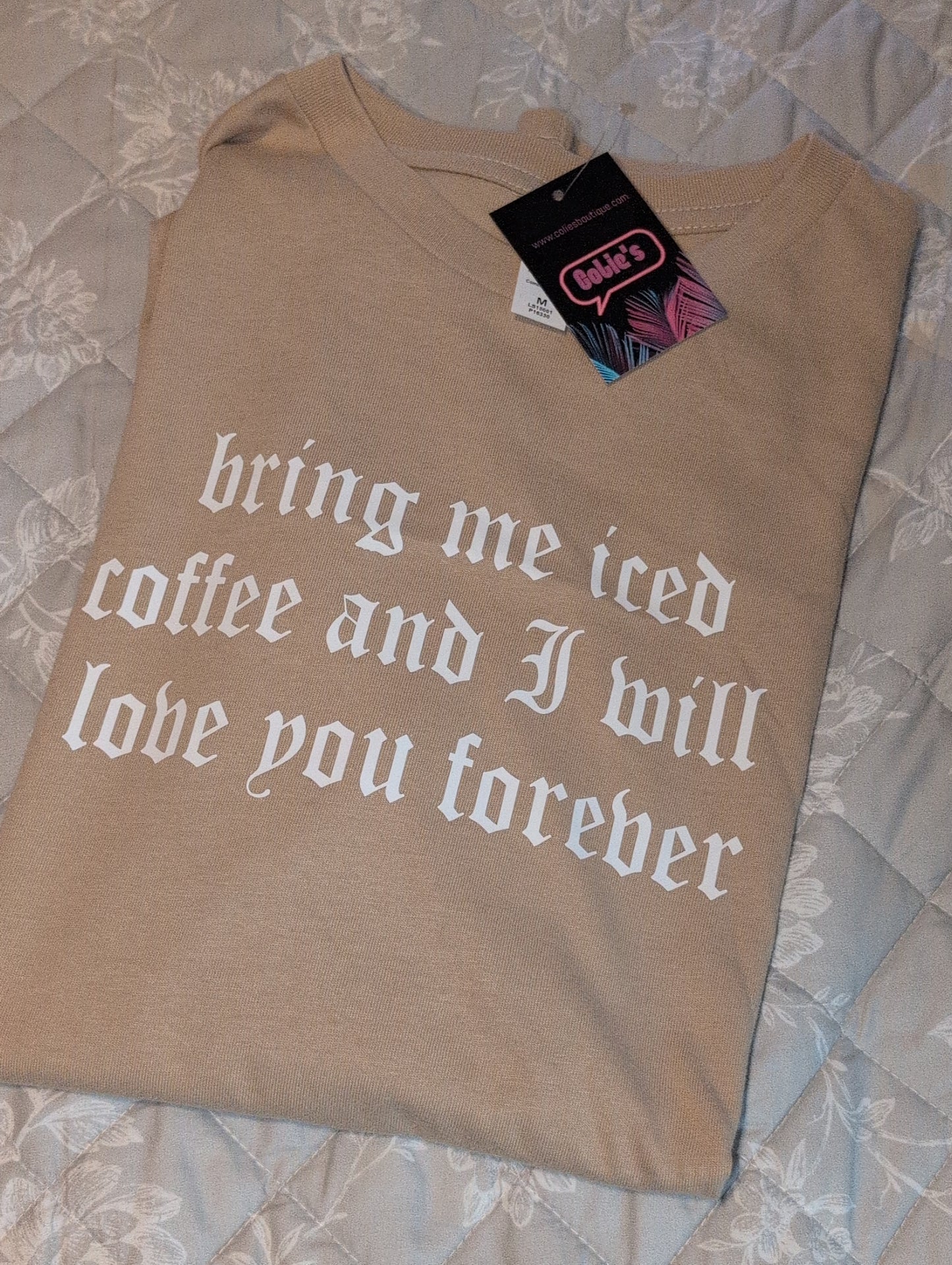 Bring Me Coffee tee