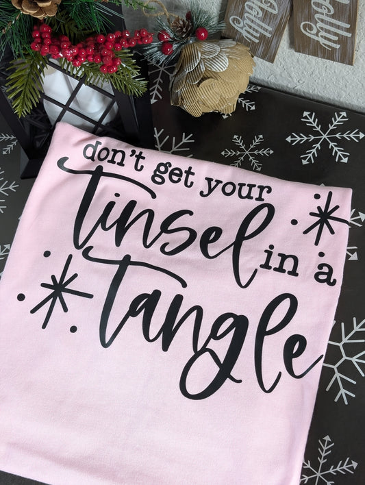 Tinsel in a Tangle Tee