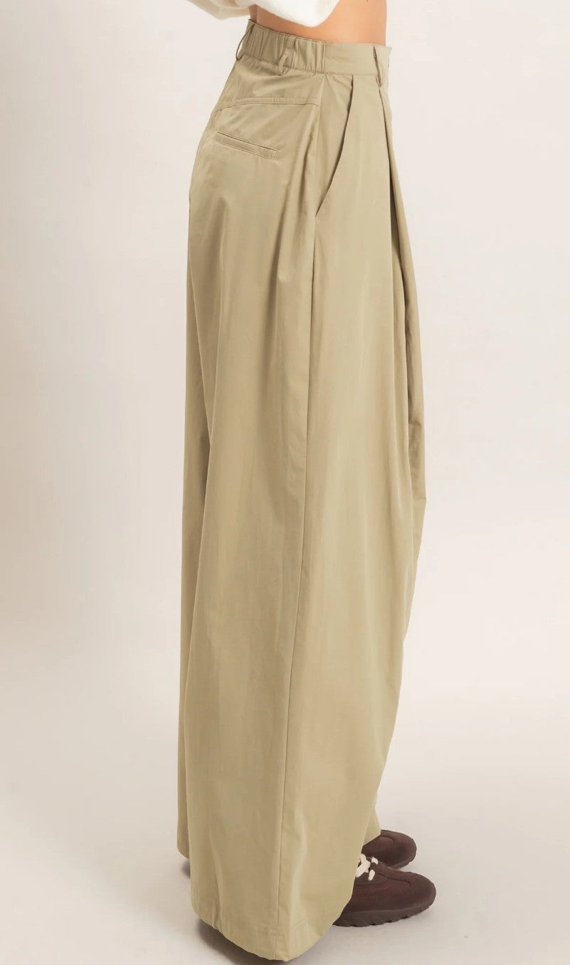 We Outside High Rise Wide leg Pants