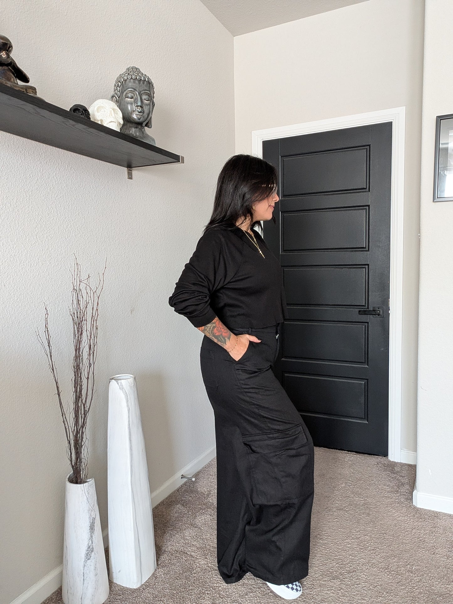 Wide Leg Cargo pants