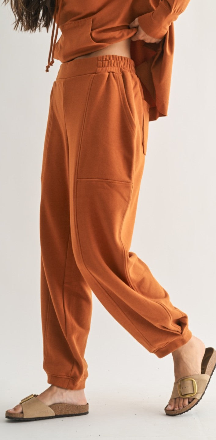 Dune Drift Cotton Blend Lounge Jogger