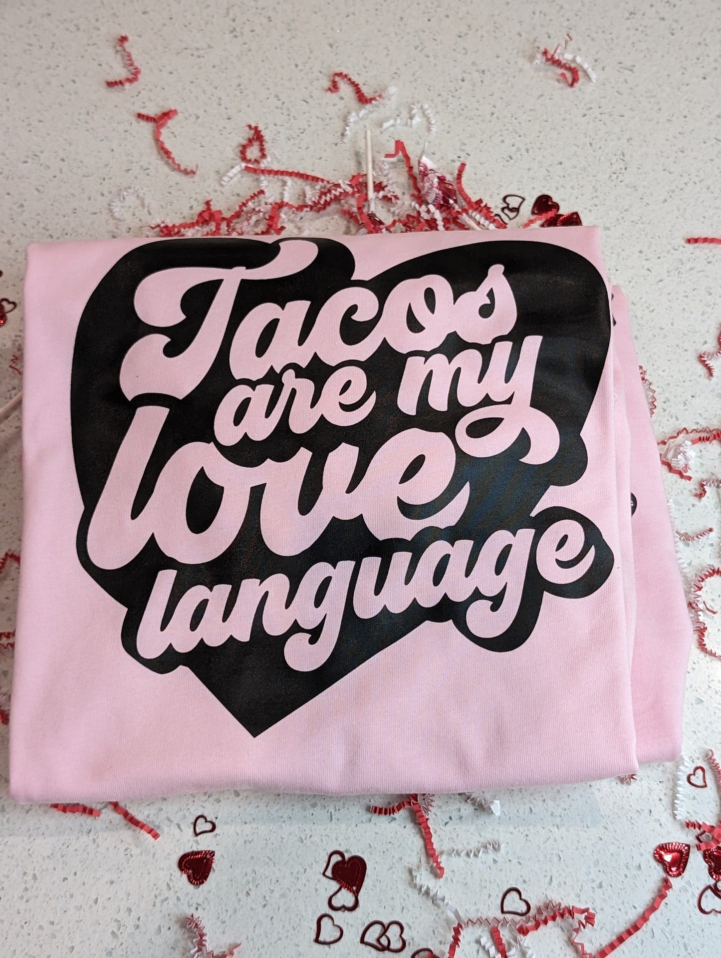 Tacos are my love language Crewneck sweatershirt