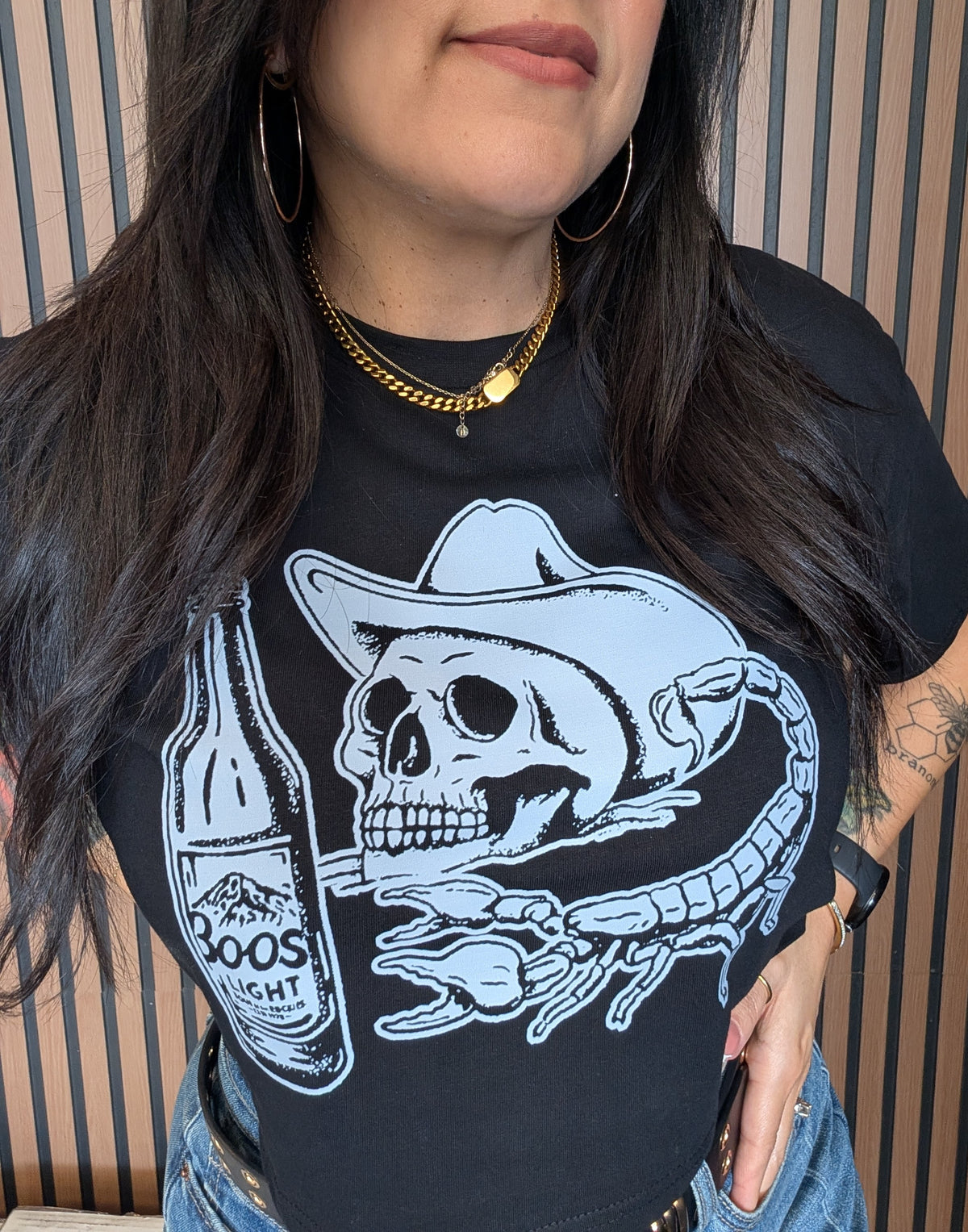 Boos light tee 💀💀