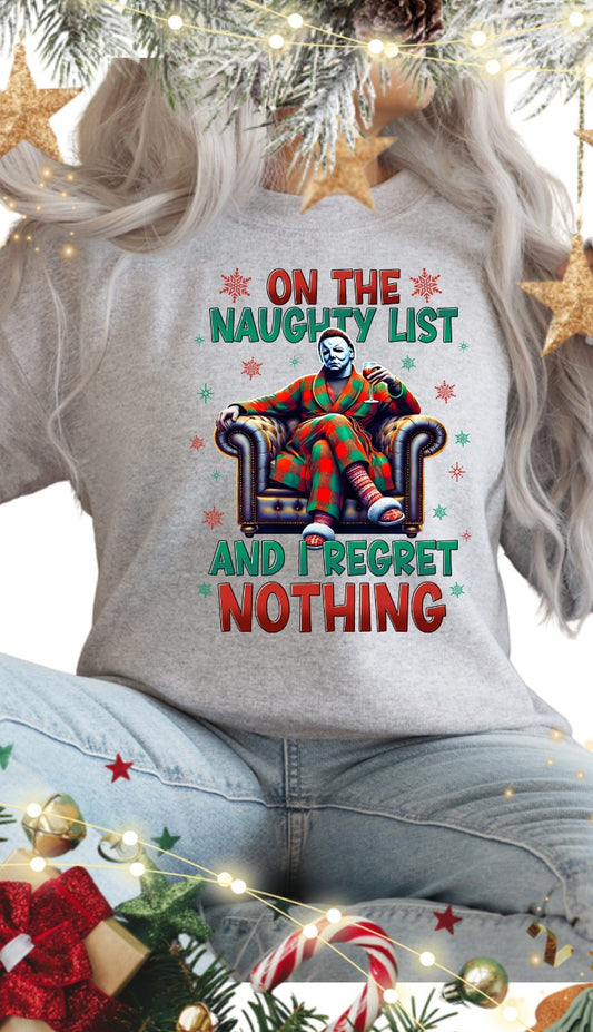 On the Naughty list Michael Tee