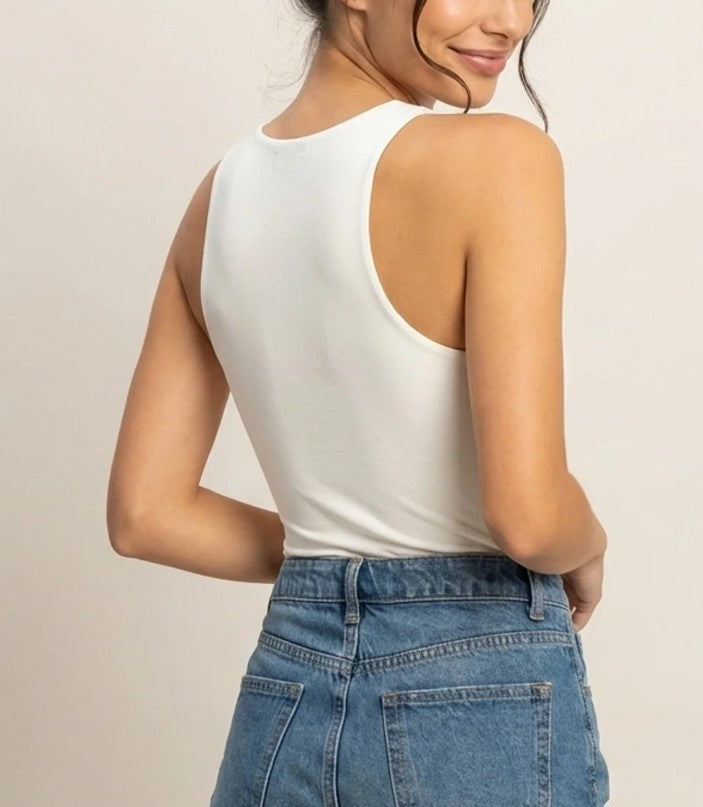 High Neck Bodysuit