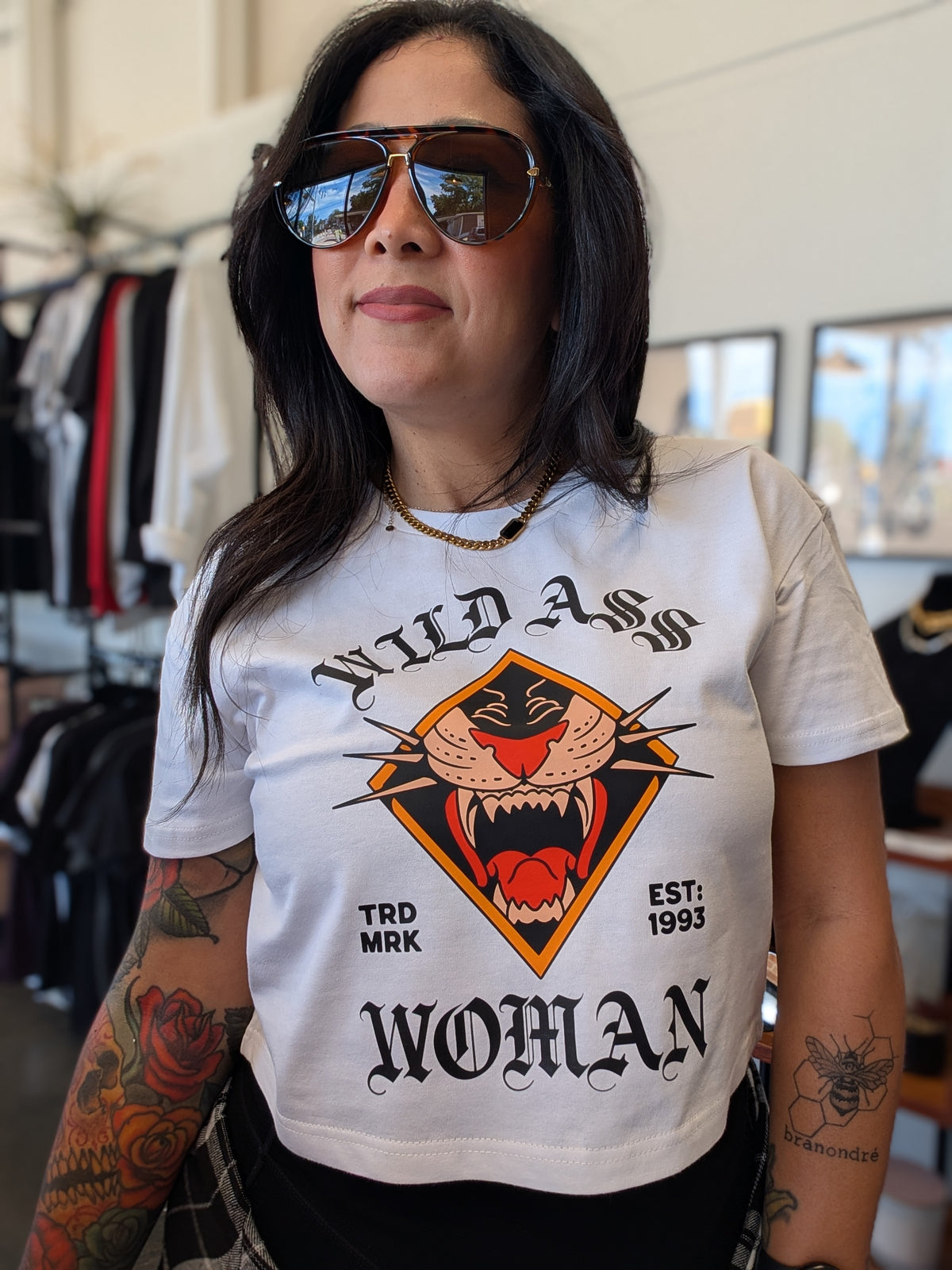 Wild woman tee