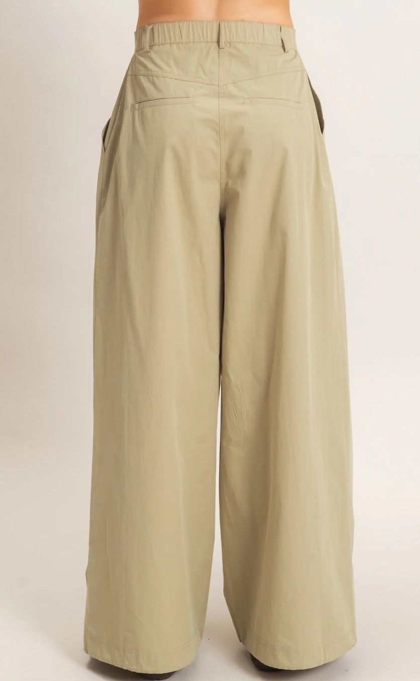 We Outside High Rise Wide leg Pants