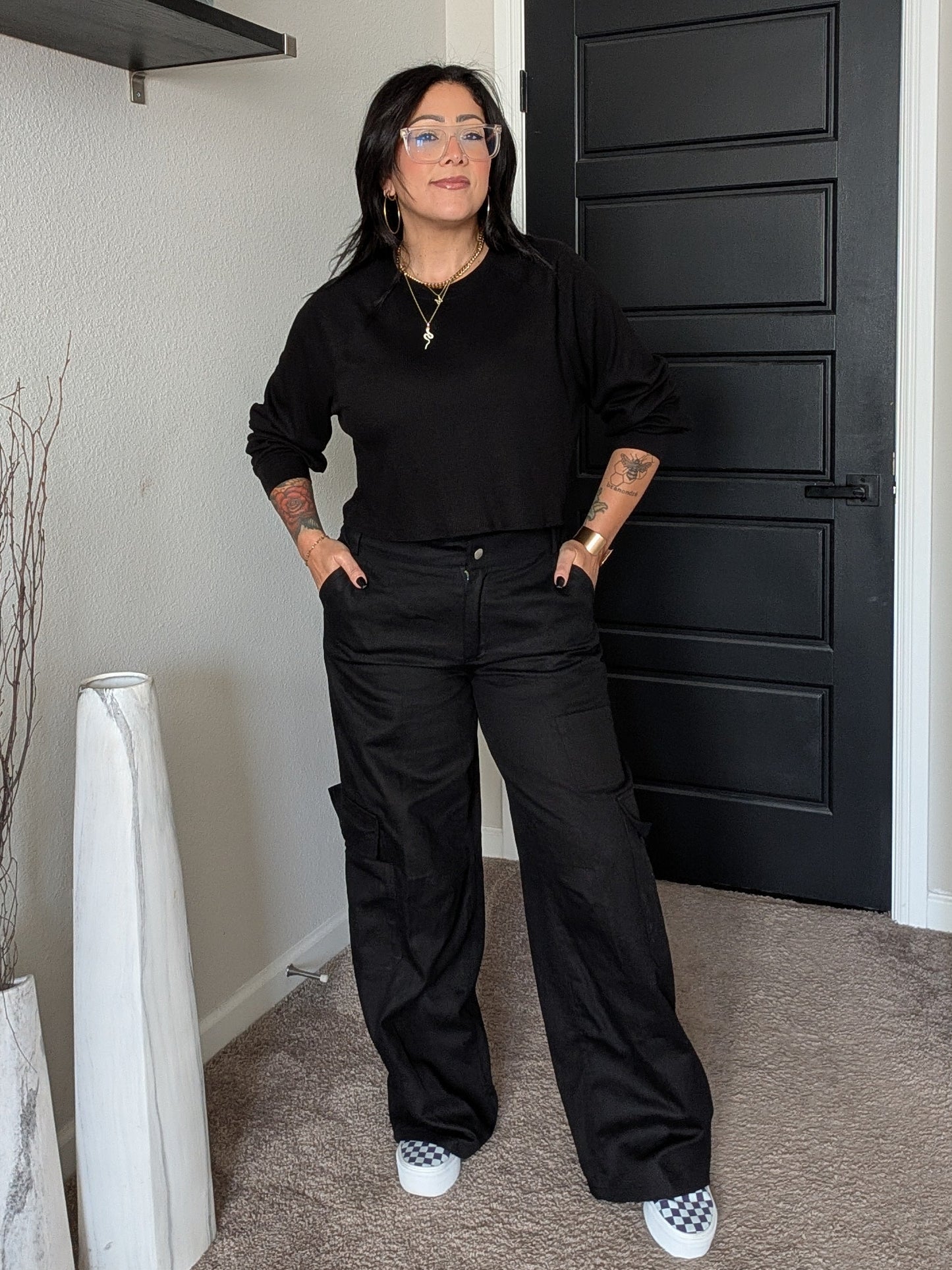 Wide Leg Cargo pants