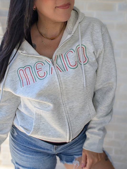 Mexico Zip Up Hoodie