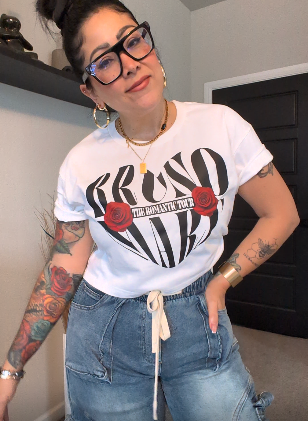 Bruno Mars Romantic Tour tee