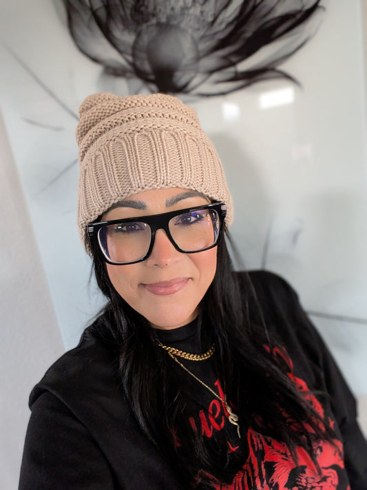 Crochet Knit Beanie