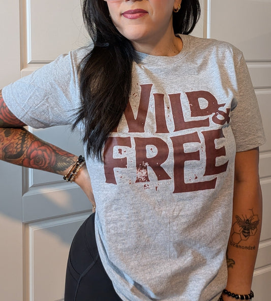 Wild & Free tee