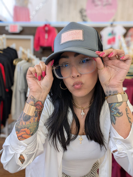 Raising Hell Trucker Hat