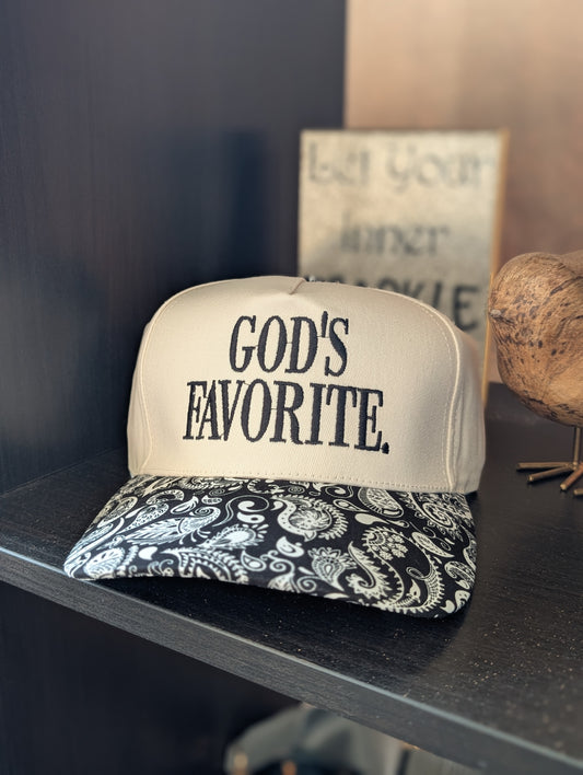 God's Favorite Canvas Hat