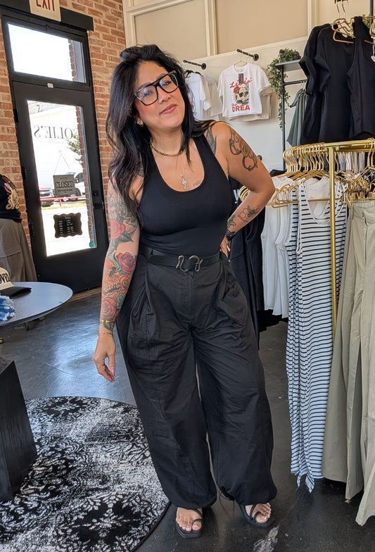 We Outside High Rise Wide leg Pants