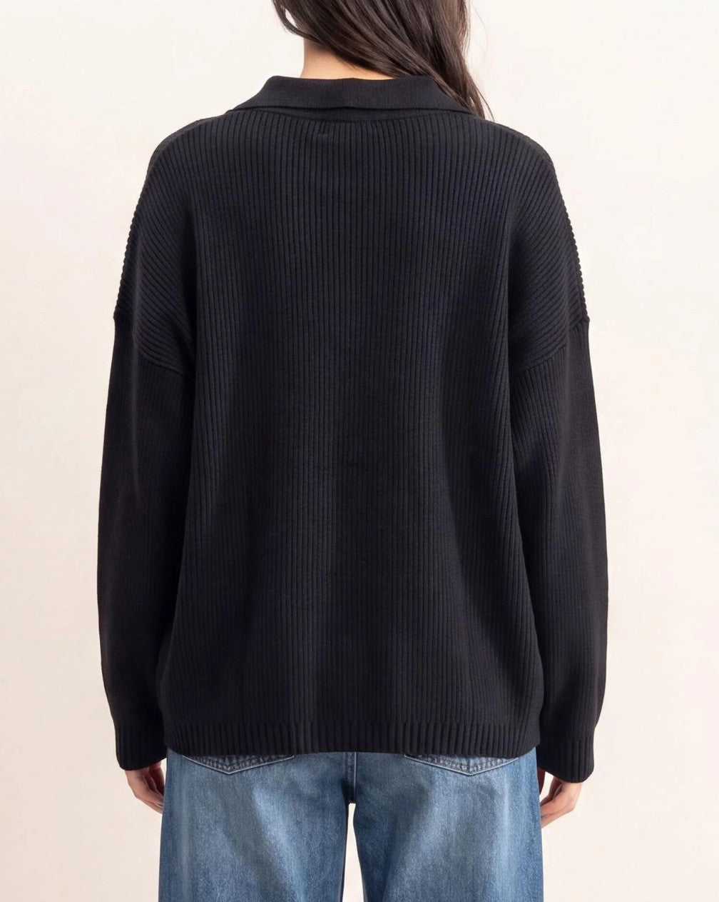 High Neck Oversized Cardi